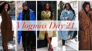 COAT COLLECTION 2019  Vlogmas Day 21  Highlowluxxe [upl. by Aiyekal]