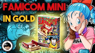 REVIEW  Gold Nintendo Classic Famicom Mini  Celebrating 50 Years of Weekly Shonen Jump [upl. by Nol]