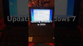 Updating windows 7 in 2024 [upl. by Bergh482]