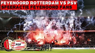 VUURWERK Feyenoord Fans  Feyenoord vs PSV 10  24012024 [upl. by Mercier]