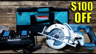 Makita 36V Cordless Circular Saw  BONUS MultiTool [upl. by Nah]