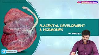 Placental Development amp Hormones  Obstetrics and Gynaecology Lecture [upl. by Gean]