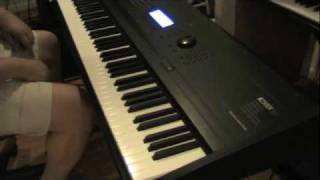 Kurzweil K2500X  piano pad and world sounds [upl. by Harim]