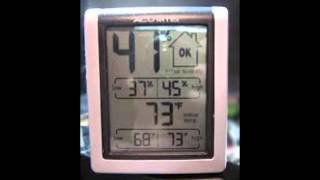 Best Review AcuRite 613 Indoor Thermometer Humidity Monitor [upl. by Tamara]