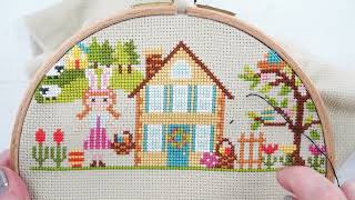 starting a new project a cross stitch tutorial [upl. by Alakim]