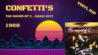 Confettis – The Sound Of C 1988 Maxi 45T [upl. by Briant]