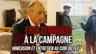 IMMERSION AVEC ERIC ZEMMOUR À LA CAMPAGNE   ENTRETIEN [upl. by Beisel]