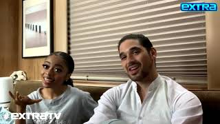 Skai Jackson amp Alan Bersten Reveal Who They Are Rooting for on ‘DWTS’ Finale [upl. by Nadabas407]