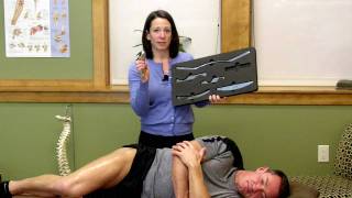 Bend Total Body Chiropractic Dr Liebowitz demonstrates Graston Technique [upl. by Sidran882]