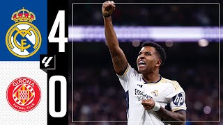 Real Madrid 40 Girona  HIGHLIGHTS  LaLiga 202324 [upl. by Orgel940]