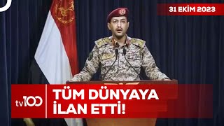 Yemen İsraile Savaş İlan Etti  Ece Üner ile TV100 Ana Haber sondakika [upl. by Wilmar]