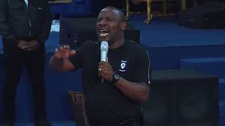 Apostle Mohlala Singing  You’re everything to me Elshadai worship [upl. by Llerol]