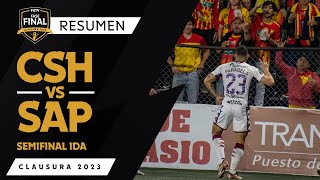 Resumen del juego Herediano 1 vs Saprissa 2  Clausura 2023  Semifinal Ida [upl. by Neall]