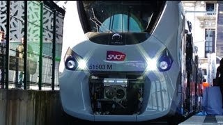 Présentation du Régiolis Alstom Z 51500 SNCF French New Train [upl. by Ilrak]