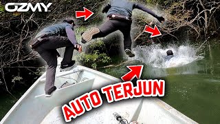 Casting toman Tasik Gubir  Rod pancing TERJATUH [upl. by Erdnoed206]