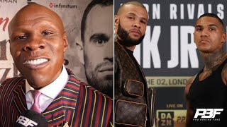 quotWHO JUICED YOU UP ITS AN ILLEGAL FIGHTquot  CHRIS EUBANK GOES IN ON CONOR BENN  SLAMS FIGHT WITH JR [upl. by Paloma]