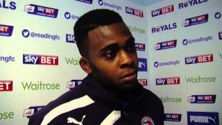 Hope Akpan on late drama  Reading vs Leeds  180913 [upl. by Clarance787]