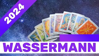 ♒Wassermann  2024  Schnelle Dynamik  Jahreslegung Tarot Horoskop Astrologie Orakel Jahr [upl. by Eneloj]