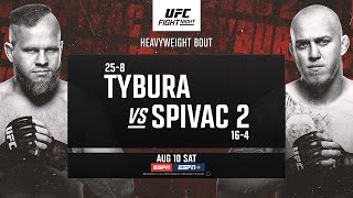 UFC VEGAS 95 LIVE TYBURA VS SPIVAC 2 LIVESTREAM amp FULL FIGHT NIGHT COMPANION [upl. by Ebberta649]