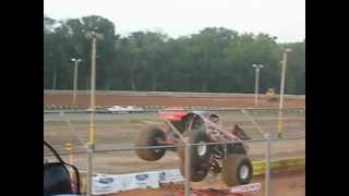 Hagerstown Monster Jam 72311  Gunslinger Wheelie [upl. by Adnoral]