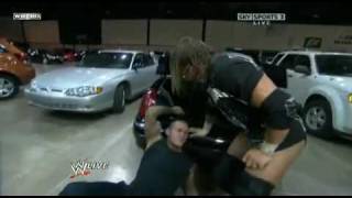 WWE Raw 62209  Triple H attacks Randy Orton [upl. by Iggep]