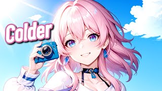 Nightcore  Colder Lyrics  hrishi [upl. by Ihtak]