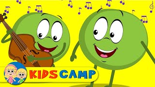 Peas Porridge Hot  Nursery Rhymes And Kids Songs by KidsCamp [upl. by Nesline938]