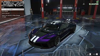 GTA 5  Benefactor Krieger Mercedes AMG One Customization [upl. by Anjali]