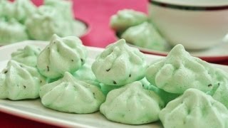 Meringue Cookies Recipe Mint Chocolate Chip Meringue Cookies Recipe Di Kometa Dishin With Di 57 [upl. by Jael573]