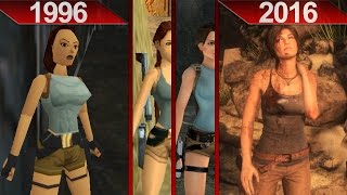 Evolution of Tomb Raider Graphics  PC  ULTRA  1996  2016 [upl. by Dorolice607]