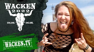 Wacken Newsflash 2022  6  Thursday August 4th [upl. by Bartram]