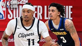 Denver Nuggets vs Los Angeles Clippers  FULL Game Highlights  July 12 2024 NBA Summer League [upl. by Ahsyak718]