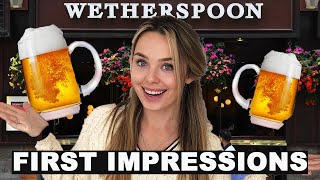 FIRST TIME WETHERSPOONS 2021  BEST and WORST Wetherspoon in ENGLAND [upl. by Demetrius]