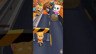 Talking tom gold run funny fails 🤪😃 shortvideo viral ytshorts [upl. by Alverson382]