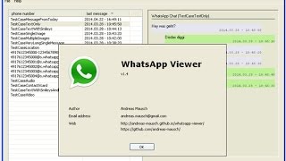 HOW TO DECRYPT CRYPT12 WHATSAPP DATABASE [upl. by Panchito]