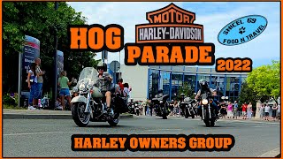 Harley Davidson Parade 2022 HOG  Harley owners group 🏍👍🏍 part5  Snicel 69 [upl. by Otes]