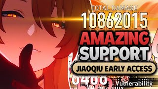 Acherons Absolute Best Support  Jiaoqiu Early Access Review [upl. by Herculie]