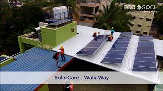 Installation of Solar on different roofs in one residence [upl. by Skees]