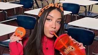 POV You’re Sitting Next to The Hot Cheeto Girl 🌶️🔥 She pampers you ASMR [upl. by Gifferd]