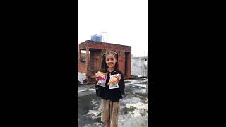 Eating fruits vs hitting insects funny video  Angel ne bevkoof banaya  angel ka ghar tod diya [upl. by Takeo823]