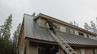 Finally finishing the T111 plywood siding on our house [upl. by Ingelbert794]