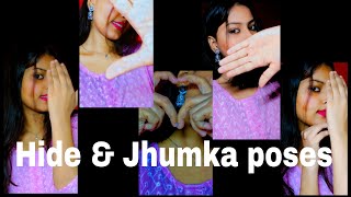 Girls Hide posesGirls Jhumka posesposes view highlights viralvideo youtube [upl. by Rugg350]