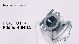 How to Fix HONDA P0404 Engine Code in 3 Minutes 2 DIY Methods  Only 437 [upl. by Philps]