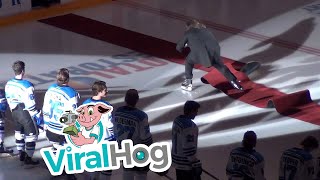 O Canada anthem fail  ViralHog [upl. by Ribaudo247]