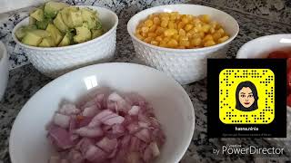 Salade avocat facile سلطة الافوكادو [upl. by Sibel]