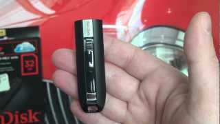 SanDisk Extreme 32GB USB 30 Flash Drive Unboxing [upl. by Wappes]