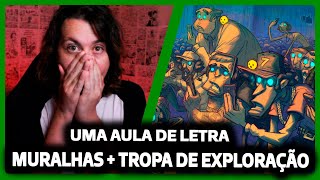 MURALHAS  PRA TROPA DE EXPLORAÇÃO  Gabriel Rodrigues e Lucas ART  7 Minutoz  REACT DO MORENO [upl. by Furtek]