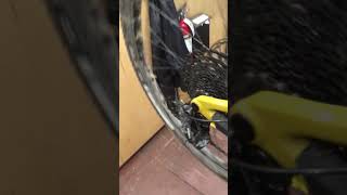 sram mth 746 rear hub sound [upl. by Faustena790]