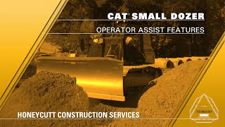 Cat® Small Dozer Operator Assist Customer Story – Honeycutt Construction Services [upl. by Ettenav]