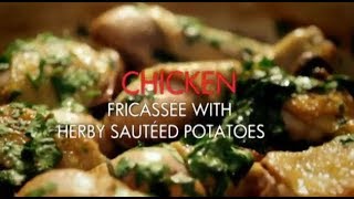 Gordon Ramsays Chicken Fricassee Recipe with Herb Sautéed Potatoes [upl. by Birchard858]